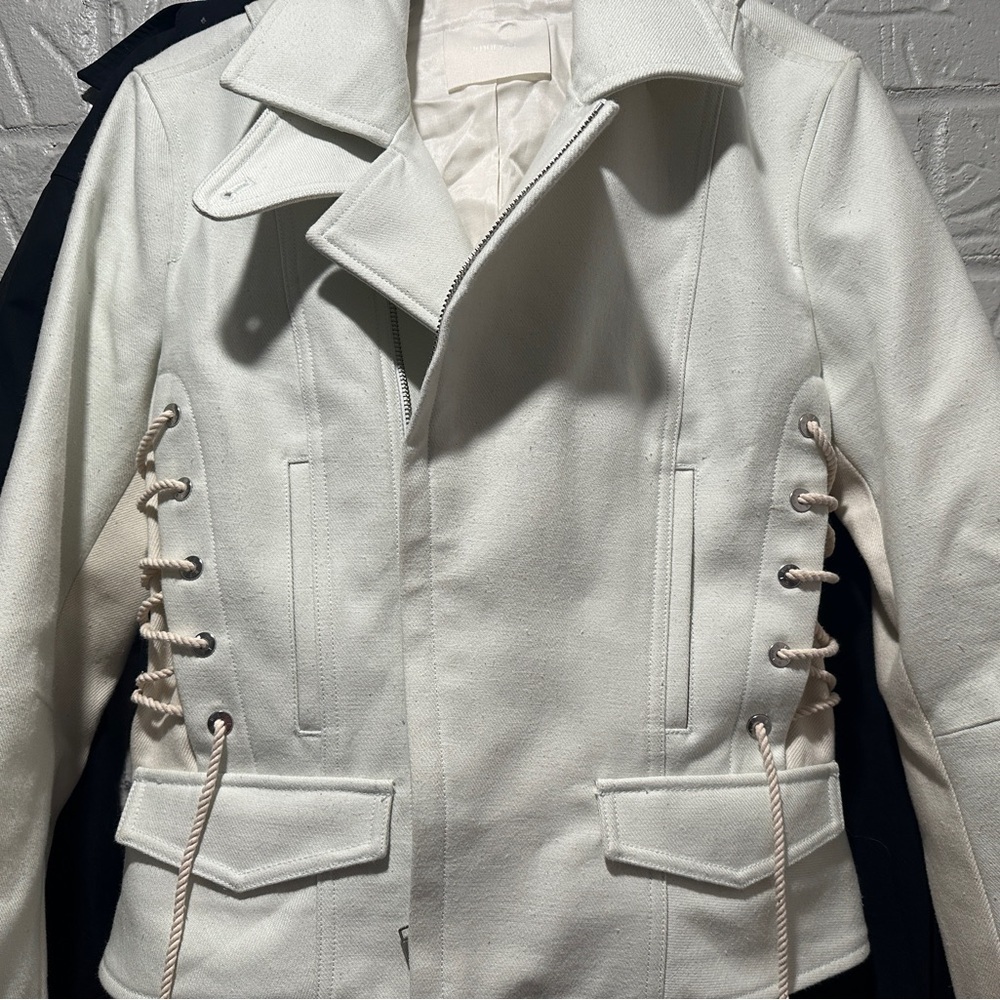 Dion Lee Shrunken Trench Jacket Size 4 - Picture 5 of 16